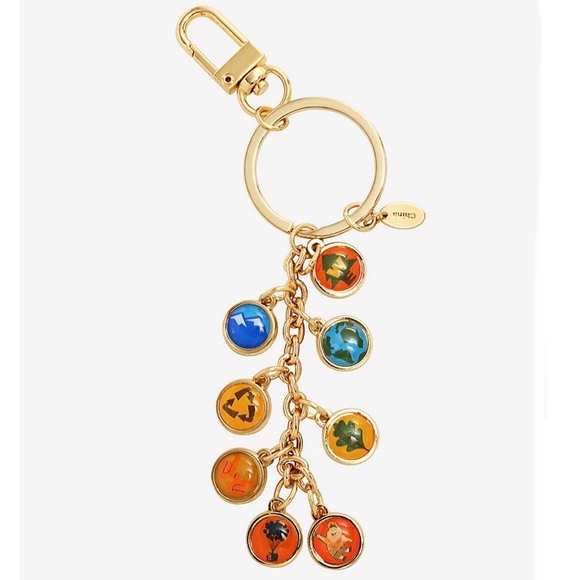 LOUNGEFLY DISNEY PIXAR UP Russell Wilderness Explorer CROSSBODY BAG & KEYCHAIN! - Picture 7 of 8